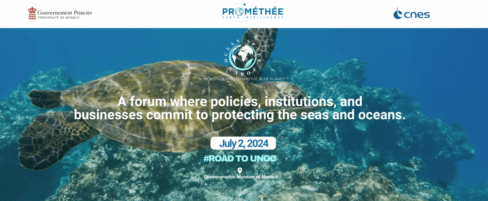 Ocean Space Forum 2024 website banner